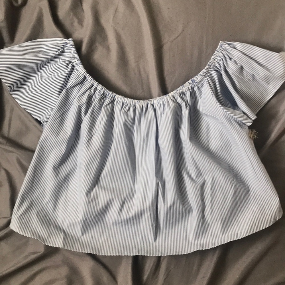Off the shoulder blouse